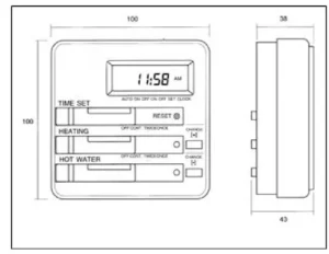 Honeywell Home ST699 Electronic Dual Zone Timer Manual Image