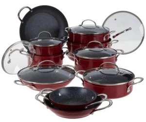Dura-Pan CURTIS STONE 17PC Nesting Cookware Set Manual Image