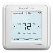 Honeywell T6 Pro Smart Programmable Thermostat Manual Image