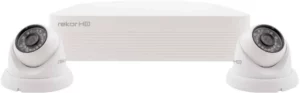 rekor HD 4 Channel HD 500GB DVR 3.6mm Lens 2MP HD Dome Camera – White REKHD4KD2W Manual Image