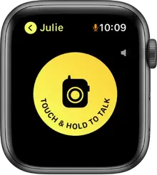 Apple Use Walkie-Talkie on Apple Watch Manual Image
