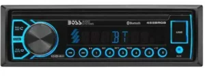 BOSS BLUETOOTH MP3-Compatiable Digital Media AM/FMReceiver 455BRGB Manual Image