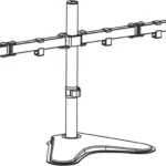 WALI Dual Monitor Desk Mount MF002LM Manual Thumb