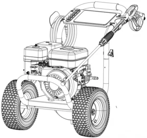 DUCAR Gasoline Pressure Washer GSW01A Manual Image