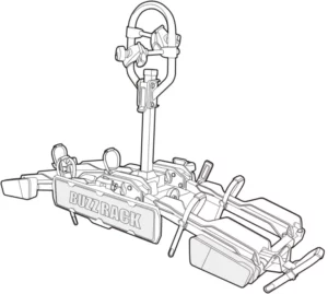 BUZZ RACK 2 Compact Towball Tilt E-Bike e-SCORPION 2 Manual Image