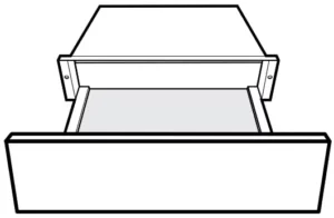 Electrolux Built-in Warning Drawer EWD1402DSD Manual Image