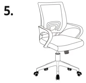 CPS Office Computer Chair Manual Image