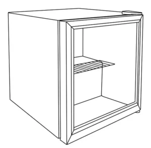 ECG MINIBAR ERM 10510 BVB Manual Image