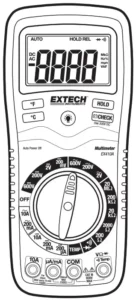 EXTECH Digital Multimeter EX410A Manual Image