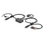 StarTech 2-Port USB DisplayPort™ Cable KVM Switch w/ Audio and Remote Switch SV211DPUA4K Manual Thumb