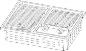 GREYSTONE RV out door grill CF-RVOG2-1 Manual Image