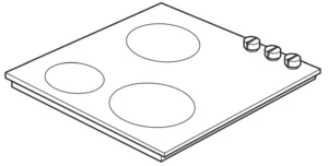 IKEA LAGAN METOD Cooktop HGC3K Manual Image