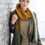 LION BRAND Wool-Ease Cakes Woodruff Scarf L80388 Manual Thumb