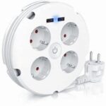 BEARWARE 4-way Power Strip with 2 USB Ports 303302, 6963BLK Manual Thumb