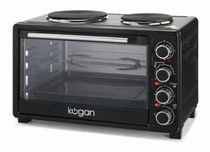 kogan 33L Electric Oven with Hotplates KA33LELOVENA Manual Image