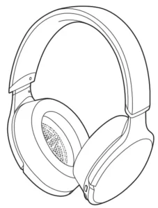 Panasonic Digital Wireless Stereo Headphones RP-HD305B Manual Image