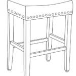 SONGMICS Counter Stools Set LDC37, LDC38 Manual Thumb