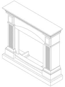 TAGU Fireplace MAGNA FM464 Manual Image