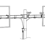 WALI Dual Monitor Desk Mount M002 Manual Thumb