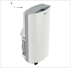 Woods Ac Cortina Silent 12K Manual Image
