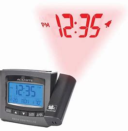 ACURITE Projection Alarm Clock 13239CCDI Manual Image
