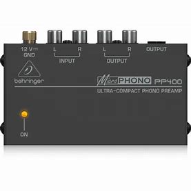 behringer Preamp Sweetwater MICROPHONE PP400 Manual Image