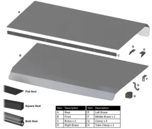 SUPERATV Can-Am Defender MAX Roof Manual Image