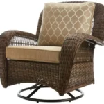 HAMPTON BAY Beacon Park Steel Woven Swivel Chair FRS80812CRS Manual Thumb