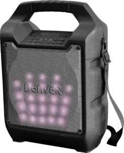 DENVER Portable Bluetooth Speaker Manual Image