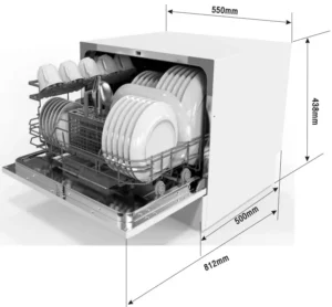 kogan Benchtop Dishwasher KABNCHTPDWA Manual Image