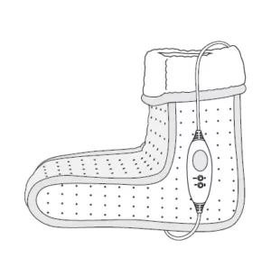 nedis Foot Warmer 6 heath levels PEFW110CGY Manual Image