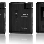 COMICA Broadcasting-Level Multi-functional Mini UHF Wireless Microphone BoomX-U Manual Thumb