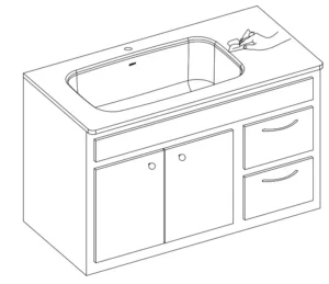 Kraus Porcelain Enameled Steel Undermount Kitchen Sinks KEU12, KEU14, KE1US21, KE1US32 Manual Image