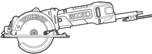 WORX Compact Circular Saw WX439 Manual Image