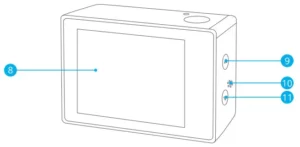 AKASO Action Camera with Touch Screen EIS Adjustable EK7000 Pro Manual Image