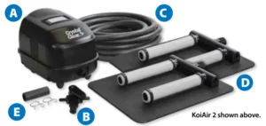 Crystal Clear KoiAir1 & 2 Water Garden Aeration Kit Manual Image
