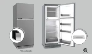 FURRION 10 Cu Ft 12V Built-in Refrigerator FCR10DCDTA Manual Image