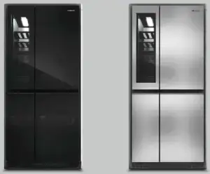 FURRION 14 cu. ft. 4-Door Refrigerator FCR14ACBQA Manual Image