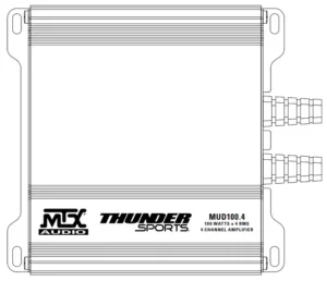 MTX MUD100.4 AMPLIFIER Manual Image
