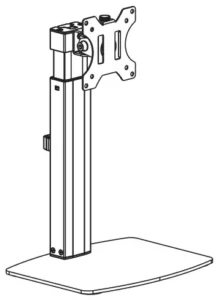 WALI Monitor Desk Stand GPV001 Manual Image