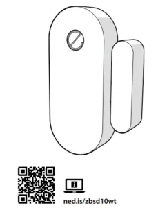 Nedis Zigbee Door Sensor ZBSD10WT Manual Image