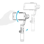 FEIYUTECH 3-Axis Stabilized Handheld Gimbal Smartphone SPG-2 Manual Thumb