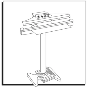 ULINE Foot-Operated Impulse Sealer H-1250 Manual Image