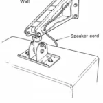 YAMAHA Wall Mounted Speaker Brackets bws 251400 Manual Thumb